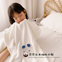 Japanese newborn baby bath towel cotton super soft absorbent bath towel towel quilted childrens big towel