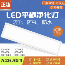 Flat purification lamp led clean lamp 300×1200 strip lamp Surface mounted ceiling lamp Dust-free workshop strip lighting