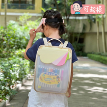 BOLIN BOLON Childrens painting backpack Baby portable travel graffiti outdoor sketching drawing board Kindergarten