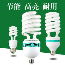 Led energy-saving lamp corn lamp E27 screw tricolor bulb 105W white led bulb spiral bubble household lamp