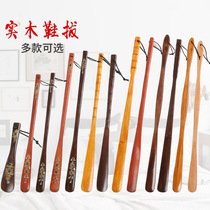 Solid Wood shoes pull-out long handle household shoe wear shoes artifact shoes long shoes promotion shoes shoes pull shoes shoes slips shoes slip