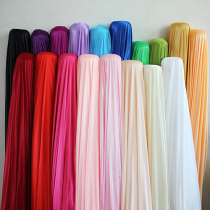 Dessert table decorative tablecloth pearlescent Ice Silk fabric curtain stage wedding background cloth veil gauze veil