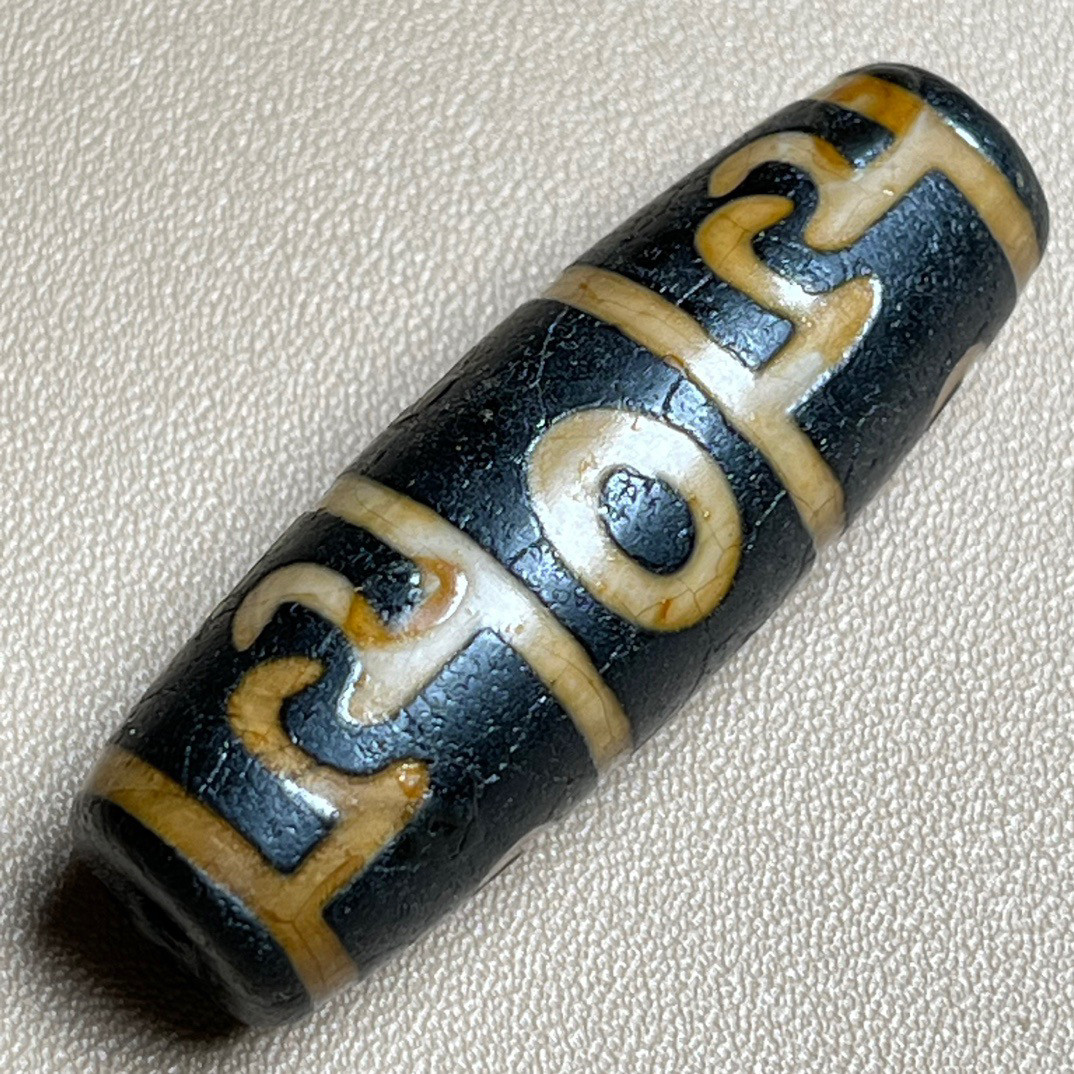 蓮師法器天珠　54.4㍉老鉱天珠　老瑪瑙　開光　老天珠 O1CN017i5TM01tqWl7HB2Ho_!!