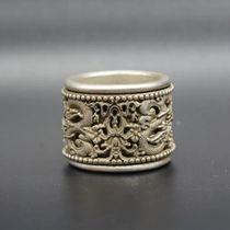 Antique Miscellaneous Collection of Renaissance Renaissance Dragon Dragon Dragon Ring Creative Gifts