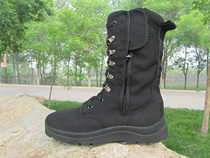 Spring and Autumn Black High Waist Outdoor Training Shoes Single Boots Work Shoes Non-slip Wear-resistant Mountaineering Boots Construction Shoes Summer Breathable