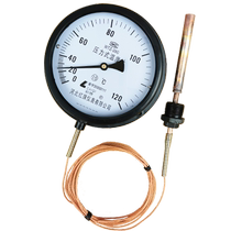 Hongqi New WTZ280 Pressure Thermometer to Measure Pointer Temperature of Oil Water Liquid Steam Boiler Industrial Meter