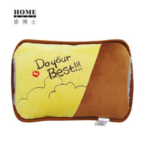 Dr Home charging hot water bottle has been injected with water to warm the baby cute plush warm hand treasure female application belly warm water bag warm stickers