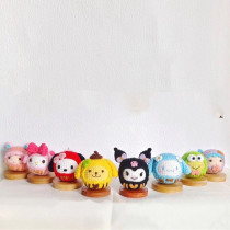 Handmade DIY crochet wool doll 512 Sanrio Dharma Chinese electronic graphic tutorial Doll Gift New