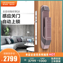 Deschmann intelligent fingerprint lock household anti-theft door combination lock smart lock electronic door lock Q6