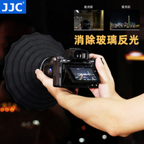 JJC matting cover for SLR micro single camera lens hood anti-glass reflective elastic silicone Canon Nikon Sony Fuji mobile phone Hood