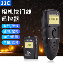 JJC Wireless Timer remote control for Fuji Sony Canon Nikon Time-lapse shutter cable XS10 X100V XT30 Z6II Z7II R5 R6 5D