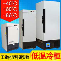 Jiesheng 80-60-40 degrees vertical research experiment low temperature refrigerator ultra-low Temperature Freezer industrial dry ice freezer