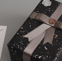Black Hui Hui packaging Gift paper packaging service Please consult customer service before buying
