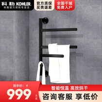 Kohler electric towel rack home toilet bathroom intelligent constant temperature electric heating dry towel drying rack 29355T