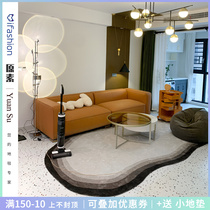 Carpet Living Room Light Extravagant Advanced sense grey Silence Modern Minima Irregular Home Bedroom Sofa Tea Table Blanket Floor Mat