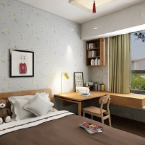 Soffron wall fabric non-woven Jane Europe modern light luxury new language Flower Bank BOK-B3102