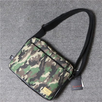 threebox new printed Japanese mens bag personality canvas mens shoulder bag Japanese and Korean camouflage shoulder bag