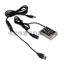 BLS5 Fake Battery DC5 5 Female USB 8V Cable for Olympus E-M10 E-PL1 PL2 Camera