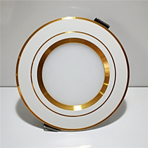led Golden downlight opening 7 is 5cm European home living room Phnom Penh ceiling ultra-thin embedded spotlights 5W