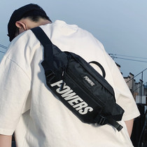 Skew Satchel Mens Tidal Boobs Chest Packs Ins Sports Small Backpack Women Single Shoulder Bag Hip Hop Personality Student Purse Strings