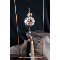 Moon Lang) Hands Bow Ball Diy Material Bag Car Hanging Bag Hang Hanfu Accessories Accessories For Male And Female Friends Husband Birthday Presents