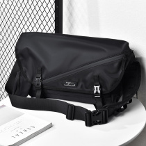 Backpack Men Skew Satchel Large Capacity Oxford Cloth Students Sports Casual Tide Cards New Single Shoulder Bag Crosswalk Cableway