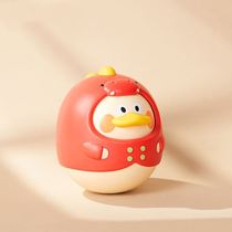 Tumbler Toy Puzzle to decompress Biting Child Baby 3-6-9-month-old Baby Network Red Ecstasy Mini