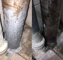 The high-pressure pipe trap waterproof plugging agent dry tap water pipe steel mud stainless steel pipes