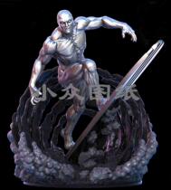 D000628 Silver Shadow Man Arrives Silver Surfer 3D Printing Model STL Handheld High Precision Material File