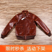 Welfare items do not return oil wax Cowhide Holvin Thunderbird edition A2