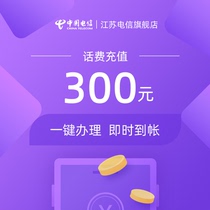 (Jiangsu Telecom) mobile phone charge charge 300 yuan instant arrival This product does not support coupons