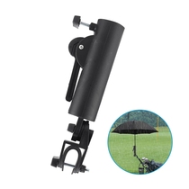 Golf umbrella stand can be fixed on the chartered car
