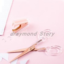 (Dream Story) High-end local tyrant gold acrylic nail starter office financial transparent metal nail starter