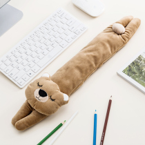 Keyboard hand mouse pad integrated wrist guard wrist pad warm cotton hand wrist holder warm computer cute fabric