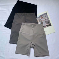 No embarrassment line Summer Sports quick-drying shorts running fitness tight yoga middle pants bottoming riding three-point pants