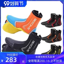 BESTDIVE diving shoes 3mm 5mm diving boots thick snorkeling shoes fishing surfing anti-skid boots free diving