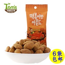 Tom Farm spicy fried rice cake flavor almond kernel Badan wood Korean imported nut snacks
