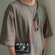 cam-in Italy Implanted Tanning Cow Leather Quick Disassembly Camera Braces Mountaineering Rope Fashion Diagonal Satchel Shoulder Strap