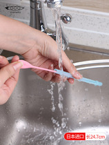 Made in Japan mameita cup straw cleaning brush Bottle straw brush bendable lengthened single pack
