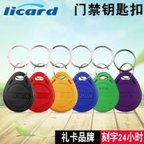 Gift card brand (enhanced thickening) IC card keychain card community property access card No. 3 2 ID keychain card Fudan M1 special-shaped card sensor chip attendance Smart Elevator door lock card