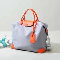 Fashion Nets Red Waterproof Oxford Cloth Large Capacity Travel Bag Women Short Luggage Bag Handbag Mens Fitness Sports Bag