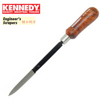 UK KENNEDY KENNEDY fitter triangle scraper round head flat head trimming knife to metal burr import