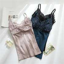 Lace beauty back net red explosion camisole vest bra underwear womens bottom wrap chest type gathering one bra