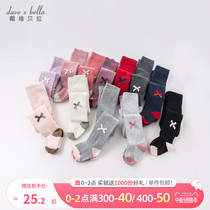David Bella childrens socks autumn new baby girl foreign style leggings baby girl stretch pantyhose