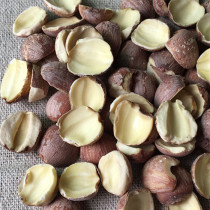 Hunan specialty new products lotus seeds dry goods with red skin open edge broken lotus seeds dry goods to core 500g bulk