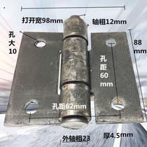 4 inch thickened with hole-detached welding gate iron hinge wagon iron door hinge carriage car hinge thick 5 0mm