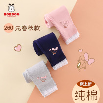 746 Babu bean hit bottom pants girl child spring and autumn slim toddler outside wearing kiddie long pants children baby pants autumn money