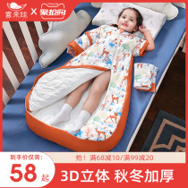Baby sleeping bag spring and autumn thin baby cotton constant temperature autumn and winter newborn children anti kicking artifact Four Seasons Universal