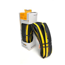 Continental German horse road bike yellow side folding outer belt 25c tire new third generation