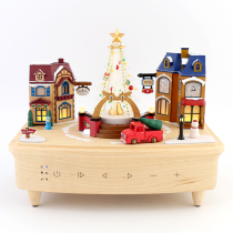 Jeancard Bluetooth audio wooden speaker Street View player girl girl children birthday Christmas gift